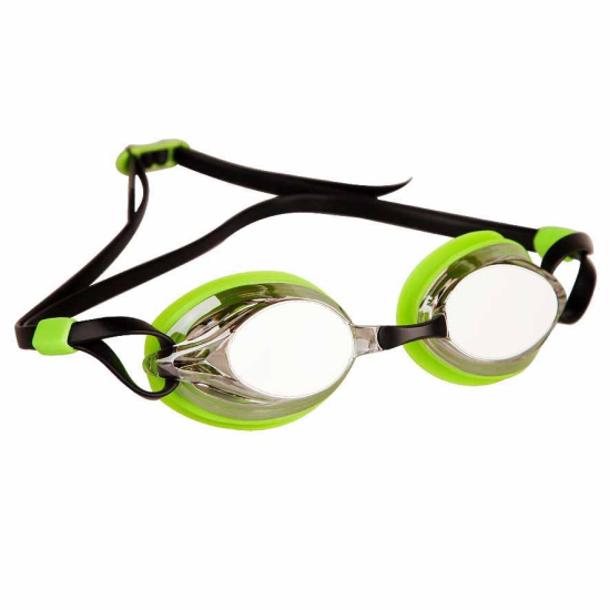 Mad Wave Goggles SPURT Mirror Green One size